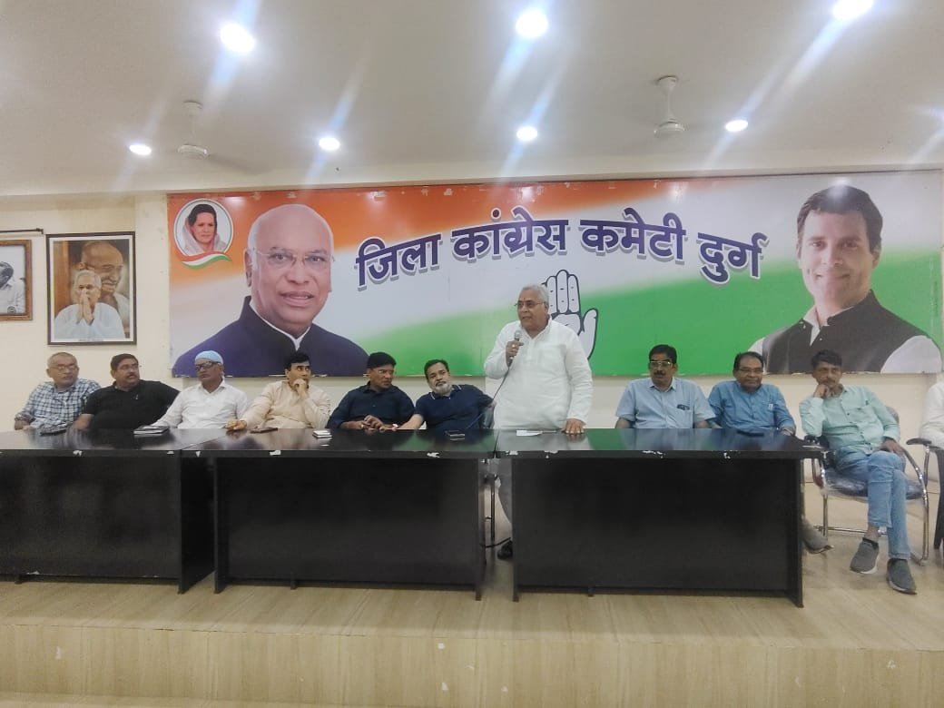 लोकतंत्र की रक्षा के लिए एकजुट हुआ इंडिया गठबंधन, 6 अक्टूबर को दुर्ग में निकलेगा मार्च : अरुण वोरा