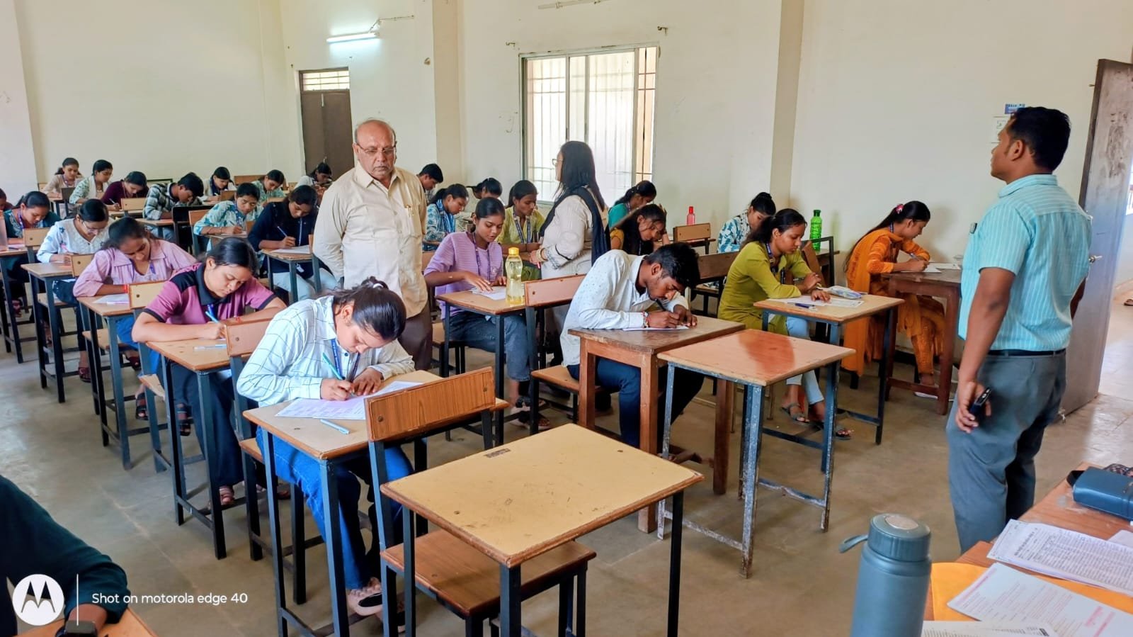 भारतीय संस्कृति ज्ञान परीक्षा में जिले से 18 हजार 400 छात्र शामिल हुए