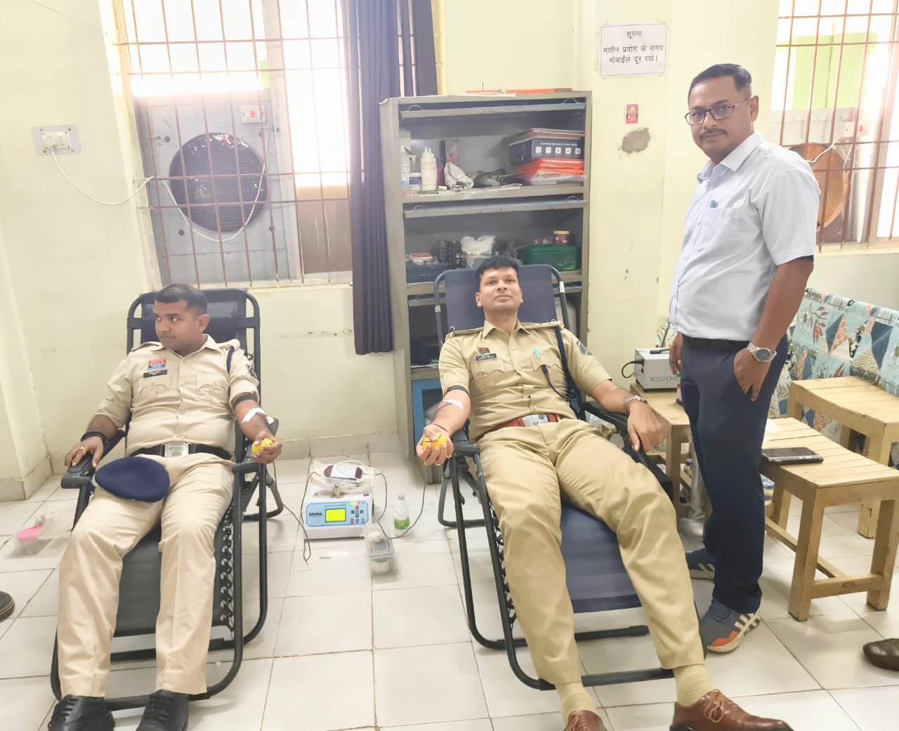 सरदार पटेल की जयंत पर रक्तदान